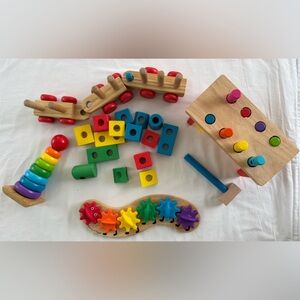 Melissa & Doug Wooden Toy Set